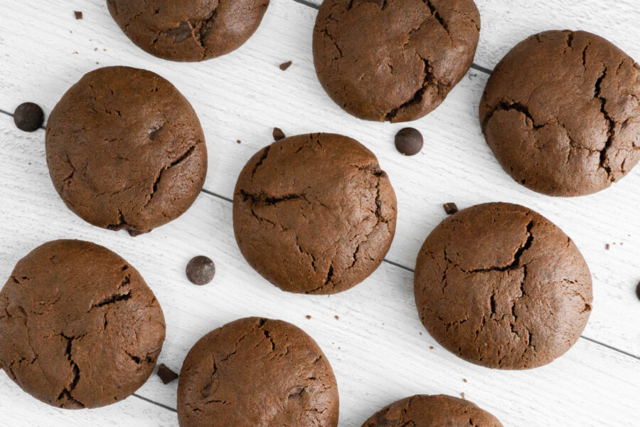 Galletas de Doble Chocolate (12 galletas)