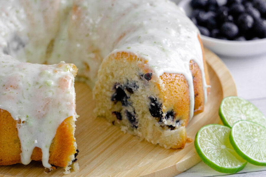 Rosca de Limón con Blueberry