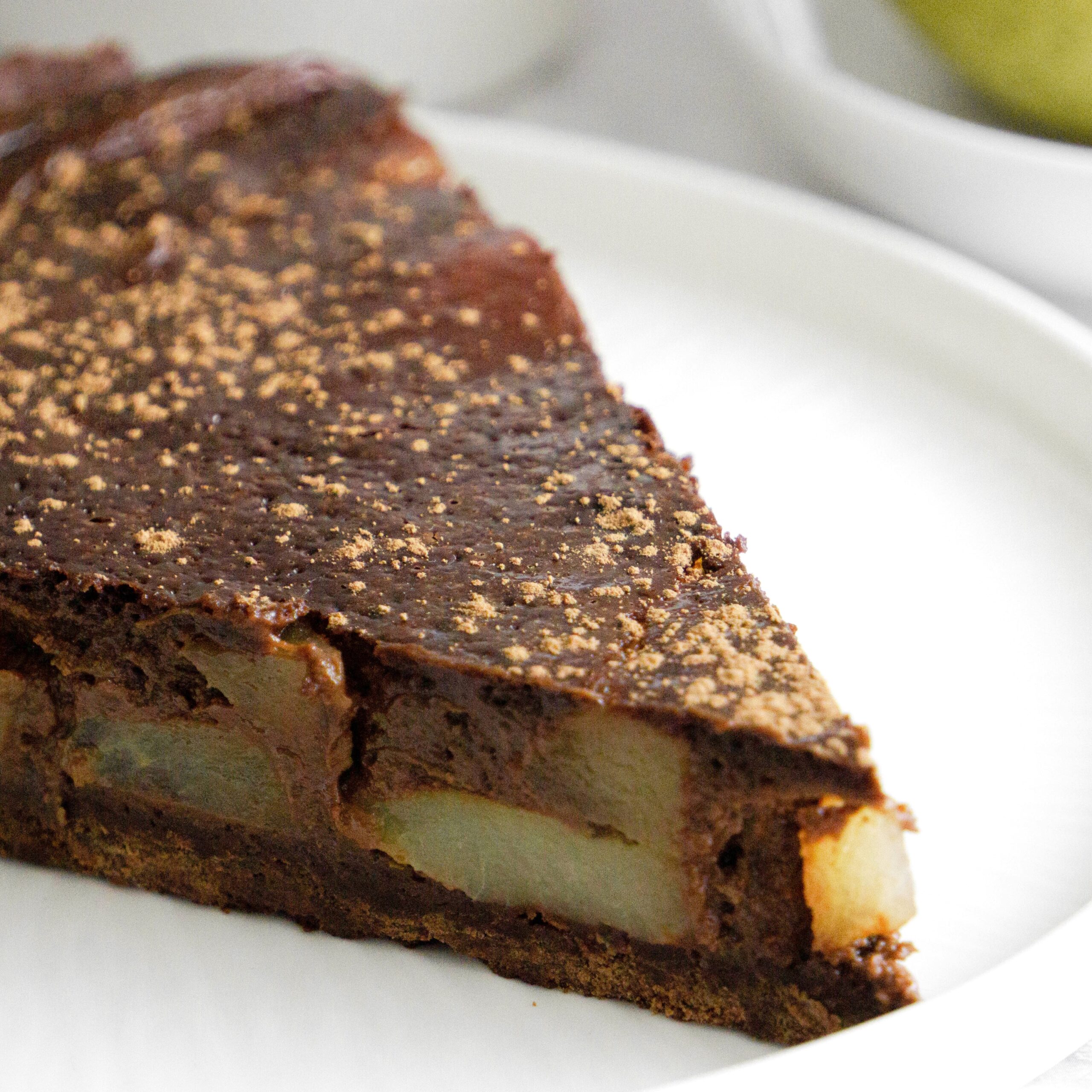 Tarta de Pera con Chocolate - tartas - tartas frutales - postres deliciosos - antojo de chocolate - Cake´s Corner - CDMX